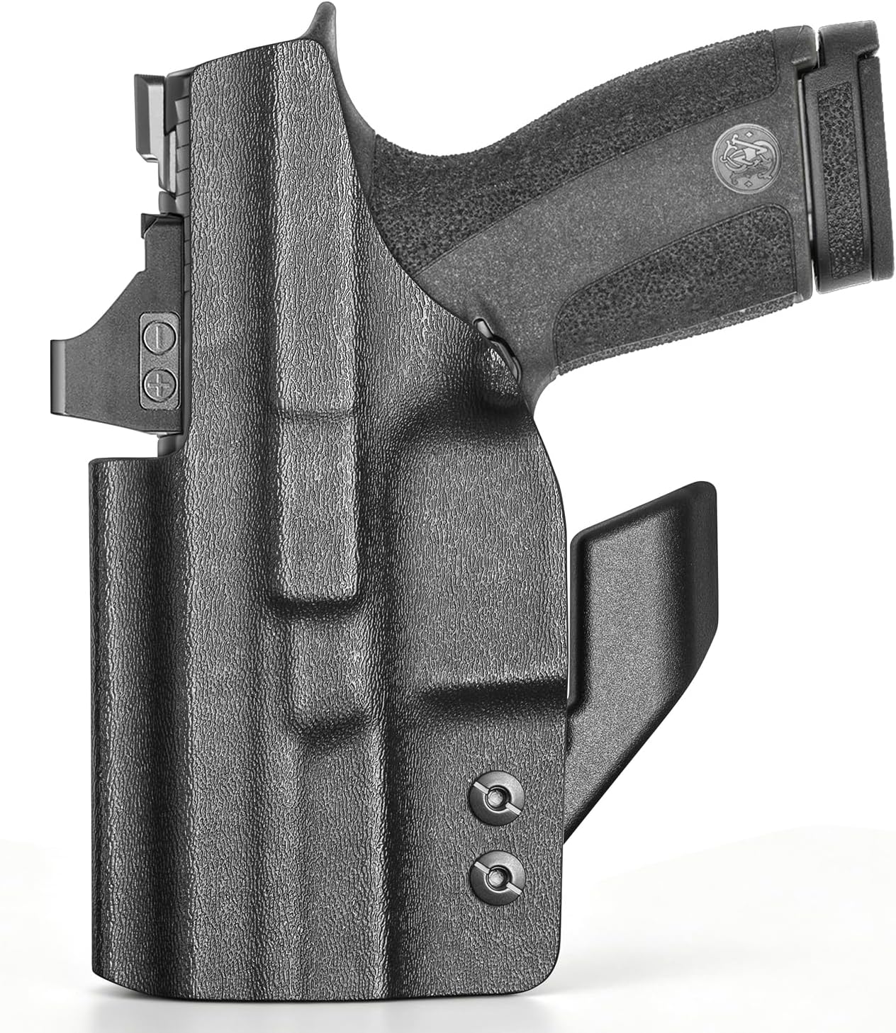 WARRIORLAND IWB Kydex Holster, Fits S&W M&P SHIELD X with Claw, Optic Cut, Adj. Retention