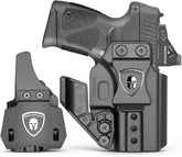 WARRIORLAND IWB & OWB Holster Fits Taurus G3C/ G2C/ G2S /G3 / G3C TORO w/Optic Cut, , Retention & Cant, w/ Concealment Claw, 1.5" Belt Clip & 2.0" OWB Paddle, Right Hand