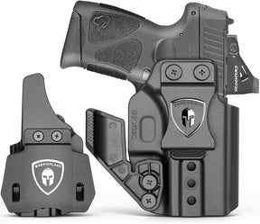 WARRIORLAND IWB & OWB Holster Fits Taurus G3C/ G2C/ G2S /G3 / G3C TORO w/Optic Cut, , Retention & Cant, w/ Concealment Claw, 1.5" Belt Clip & 2.0" OWB Paddle, Right Hand