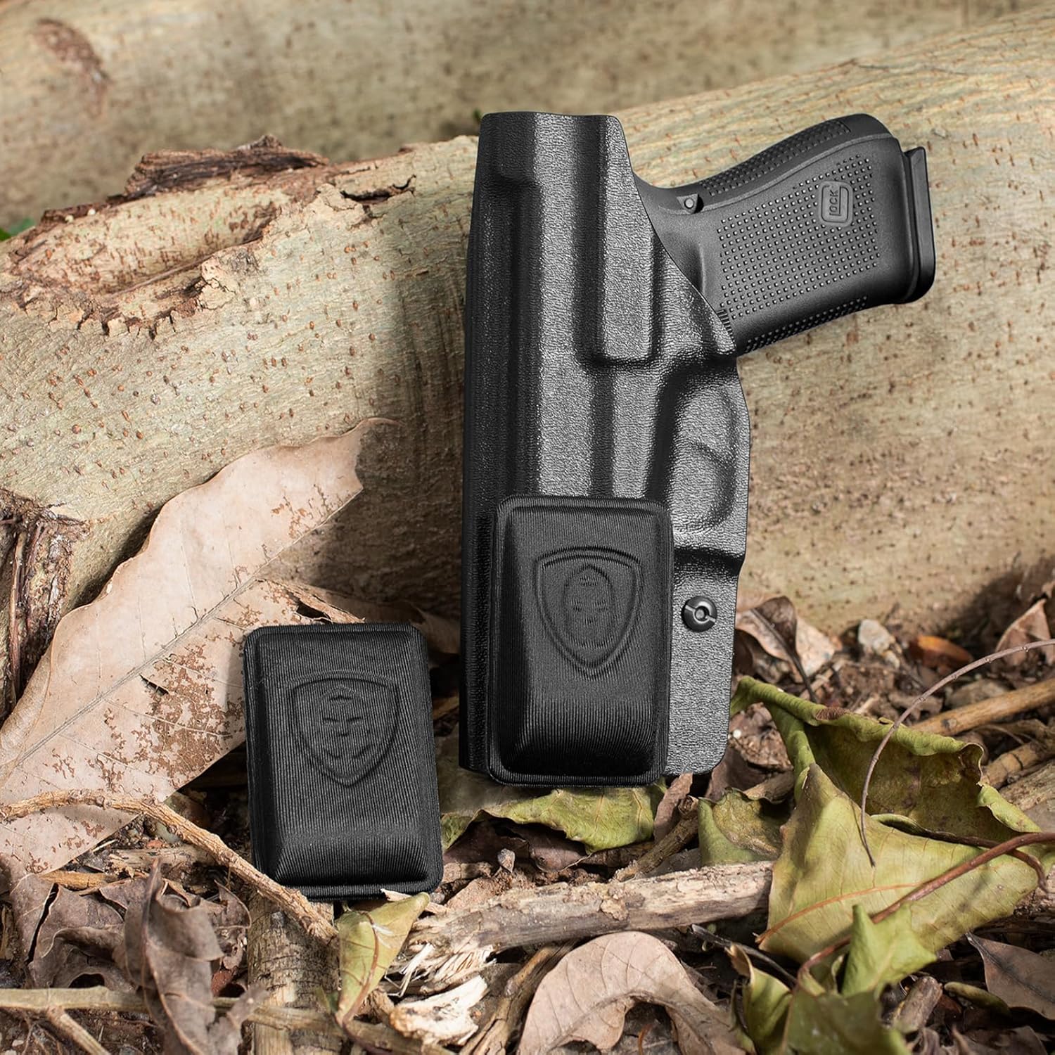 IWB & Appendix Holster Wedge Kit (2-Pack) - WARRIORLAND Universal Foam Pads for Comfort & Concealment, Multiple Heights WARRIORLAND