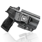 Sig P365XL IWB Kydex Holster with Claw Attachment and Optic Cut: Sig Sauer P365 XL, Inside Waistband Appendix Carry P365XL Holster, Adj. Cant & Retention, Right Hand| WARRIORLAND