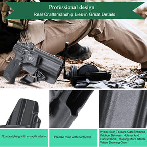 Smith & Wesson M&P 9/.40 Compact/Full Size Kydex IWB Holster with Claw for Fat Guys | WARRIORLAND WARRIORLAND