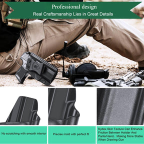IWB Kydex Holster for Sig Sauer P365 SAS P365X 9mm Pistol Right/ Left Handed | WARRIORLAND WARRIORLAND