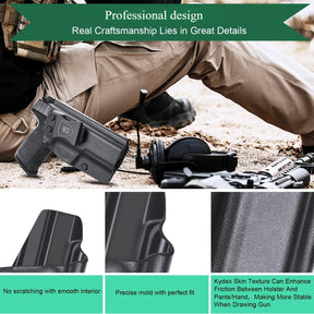 Kydex IWB Holster for Smith & Wesson SD9 SD40 VE Holster Inside Waistband Concealed Carry Holster Right/ Left Handed | WARRIORLAND WARRIORLAND