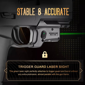 Green Laser Sight Fit Sig Sauer P320 Compact M18&P320 Full Size M17 ,WLS-112G