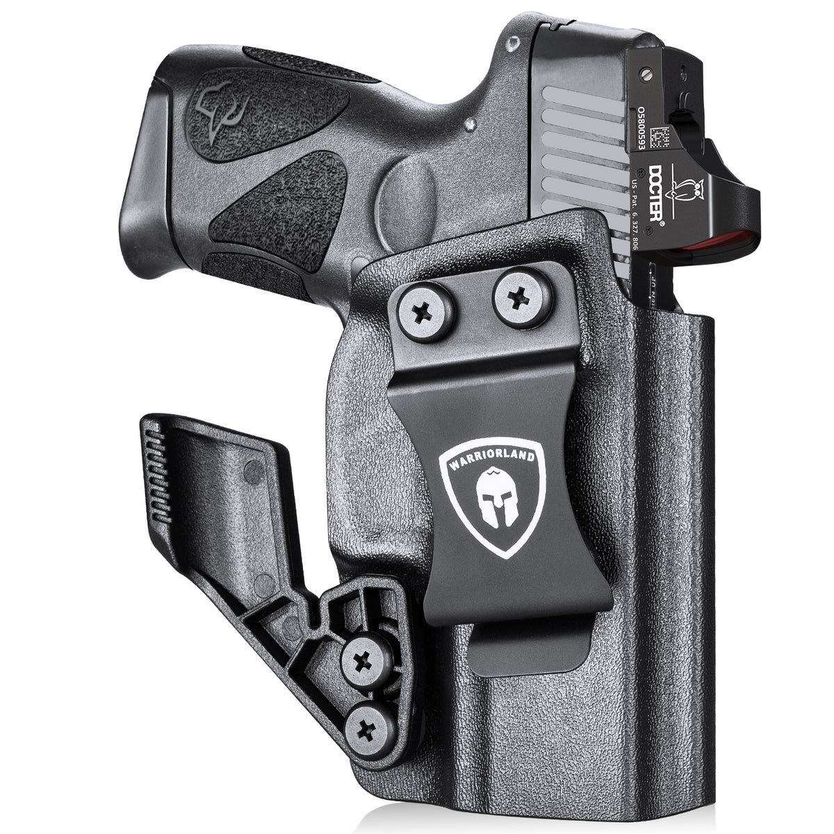 1.75 Inch Metal Clip IWB Kydex Holsters with Optics Ready & Claw for Taurus G2C/G3C  | Right Hand