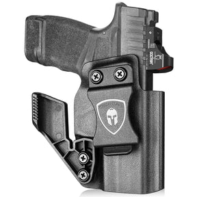 Kydex Holster IWB with Claw for Springfield Armory Hellcat/  Pro with Red Dot Optics Cut Trigger Guard Holsters for fat Guys | WARRIORLAND