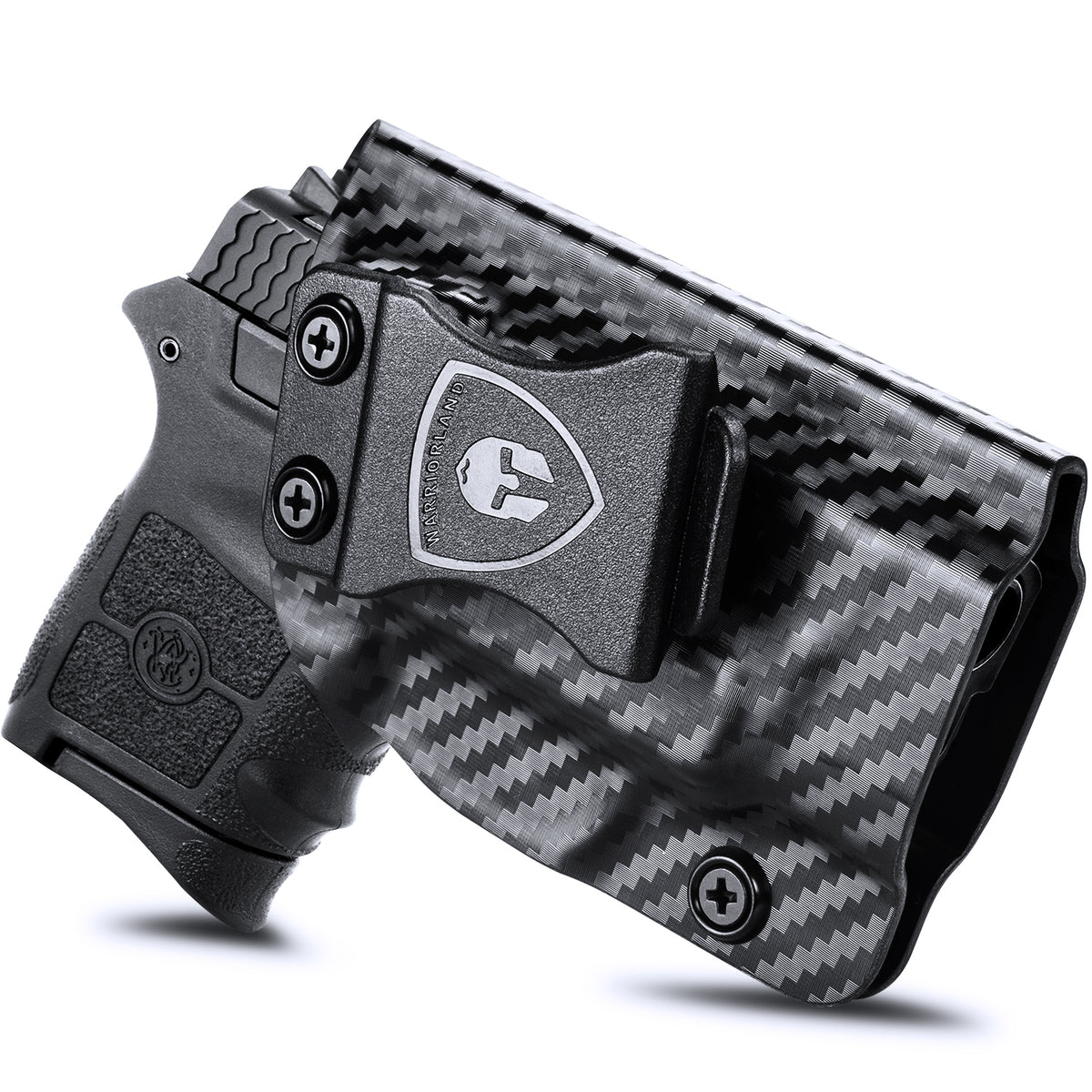 Smith & Wesson S&W M&P Bodyguard 380 Integrated Laser IWB Holster Carbon Fiber Kydex  | WARRIORLAND