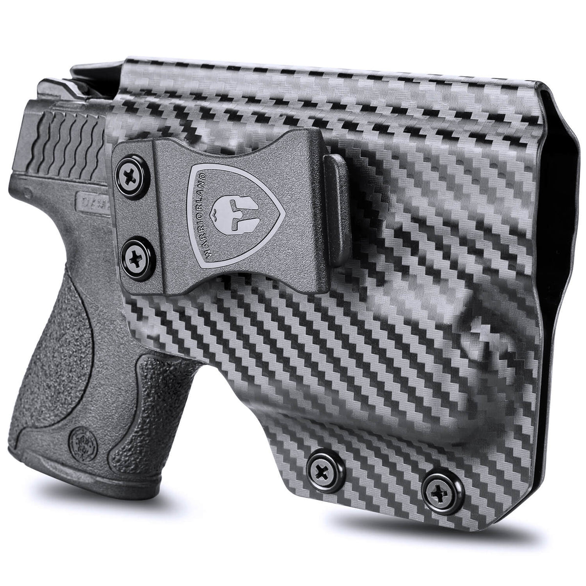 S&W M&P Shield / M2.0 9/.40 Pistol with TLR 6  Carbon Fiber Kydex  IWB Light Bearing Holster | WARRIORLAND