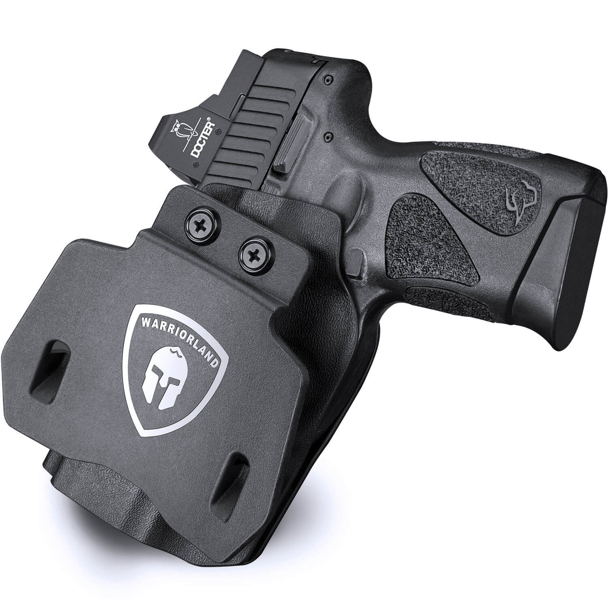 Taurus G2C G3C Millennium G2 PT111 PT140 OWB Open Carry Kydex Paddle Holster with Red Dot Optics Cut Trigger Guard Right/ Left Handed | WARRIORLAND