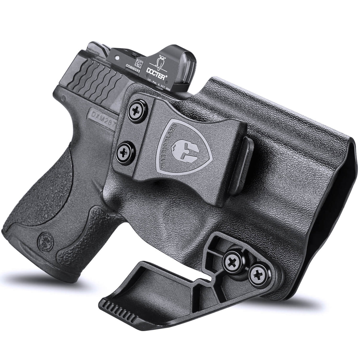 Smith & Wesson Kydex IWB Holster with Claw M&P Shield/ Plus/ M2.0   9mm/.40 Pistol for Fat Guys | WARRIORLAND