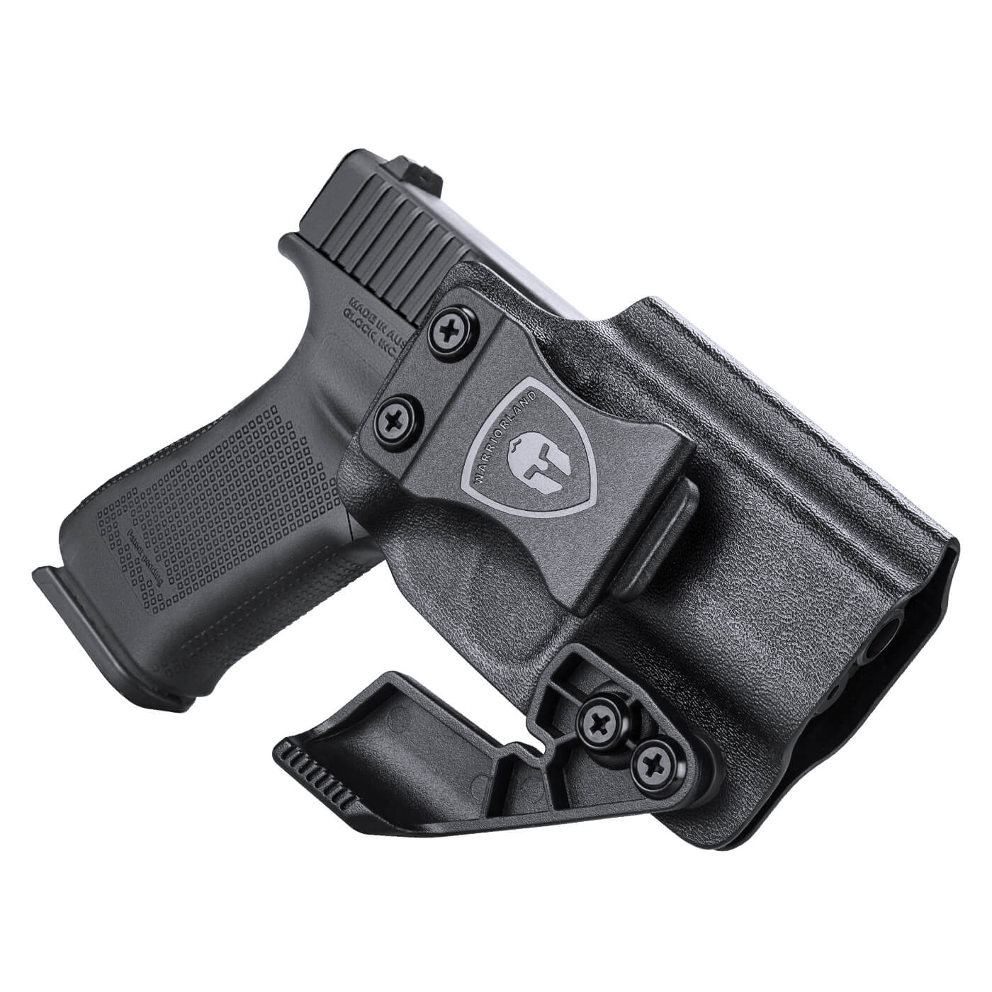  Tuckable KYDEX Belt Clip for Gun Holsters & Knife Sheaths –  (Fits 1.50” Belts) - (Non-Drilled) - (Inside-The-Waistband/IWB) - (Flush  Mount Design) - Mounting Hardware Included - (2 Pack) : Sports & Outdoors
