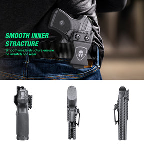 Carbon Fiber Kydex Holster Sig Sauer P320 Full Size Compact P320X Carry Pistol | WARRIORLAND