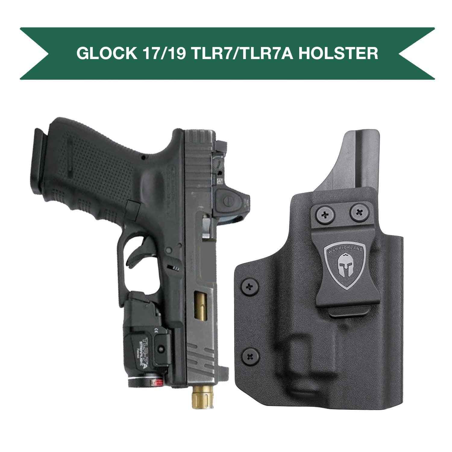 Kydex Holster Tactique Léger pour Glock17/19/19X/45 avec TLR-1 Kydex Holster Tactique Léger pour Glock17/19/19X/45 avec TLR-1