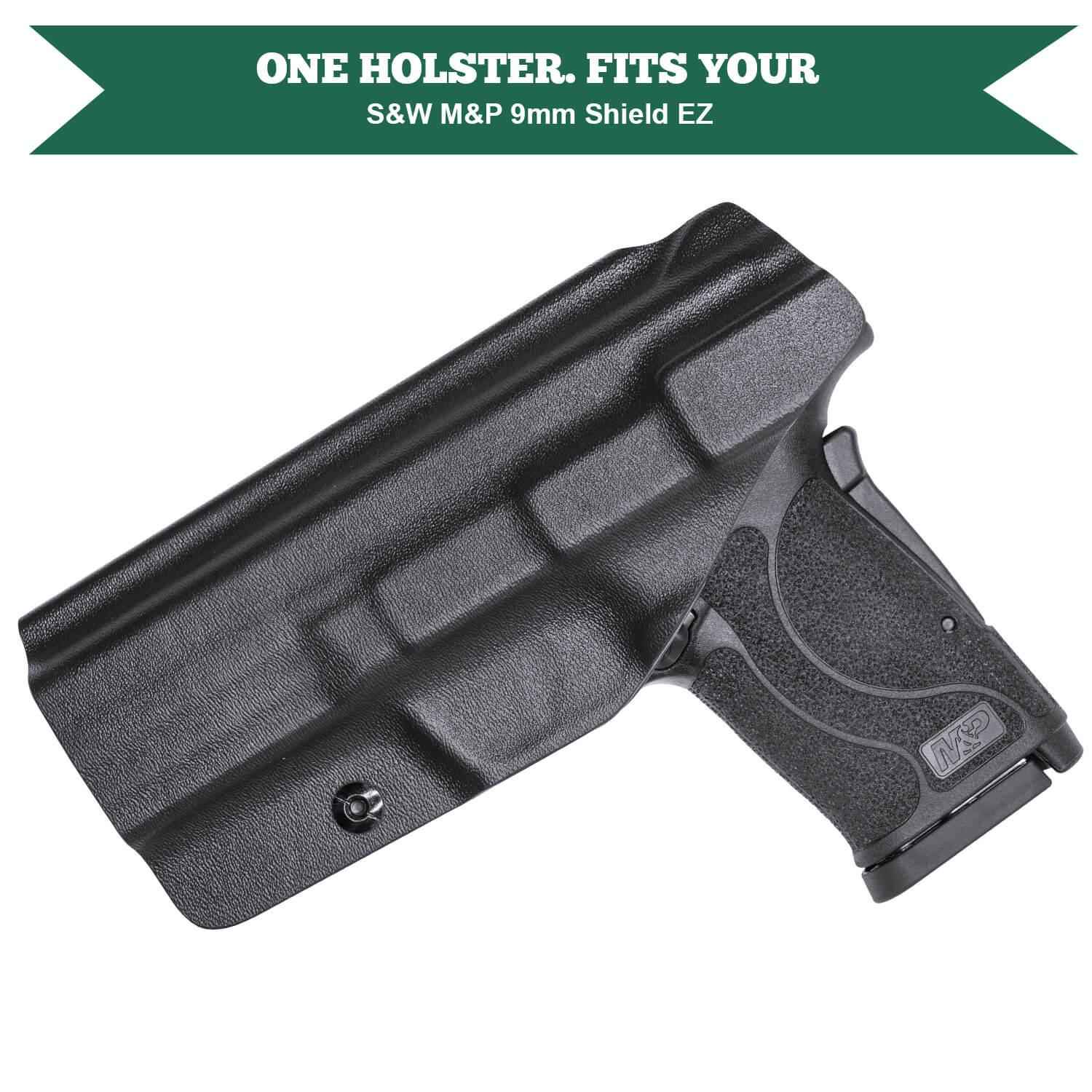 Kydex IWB Holster for Smith & Wesson M&P Shield 9mm EZ Right/ Left