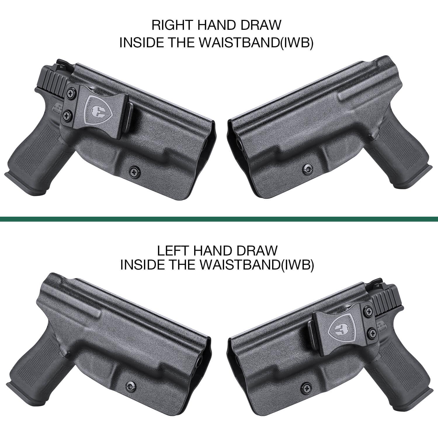 Glock 48 Kydex IWB Holster Concealed Carry Right/ Left Handed | WARRIORLAND