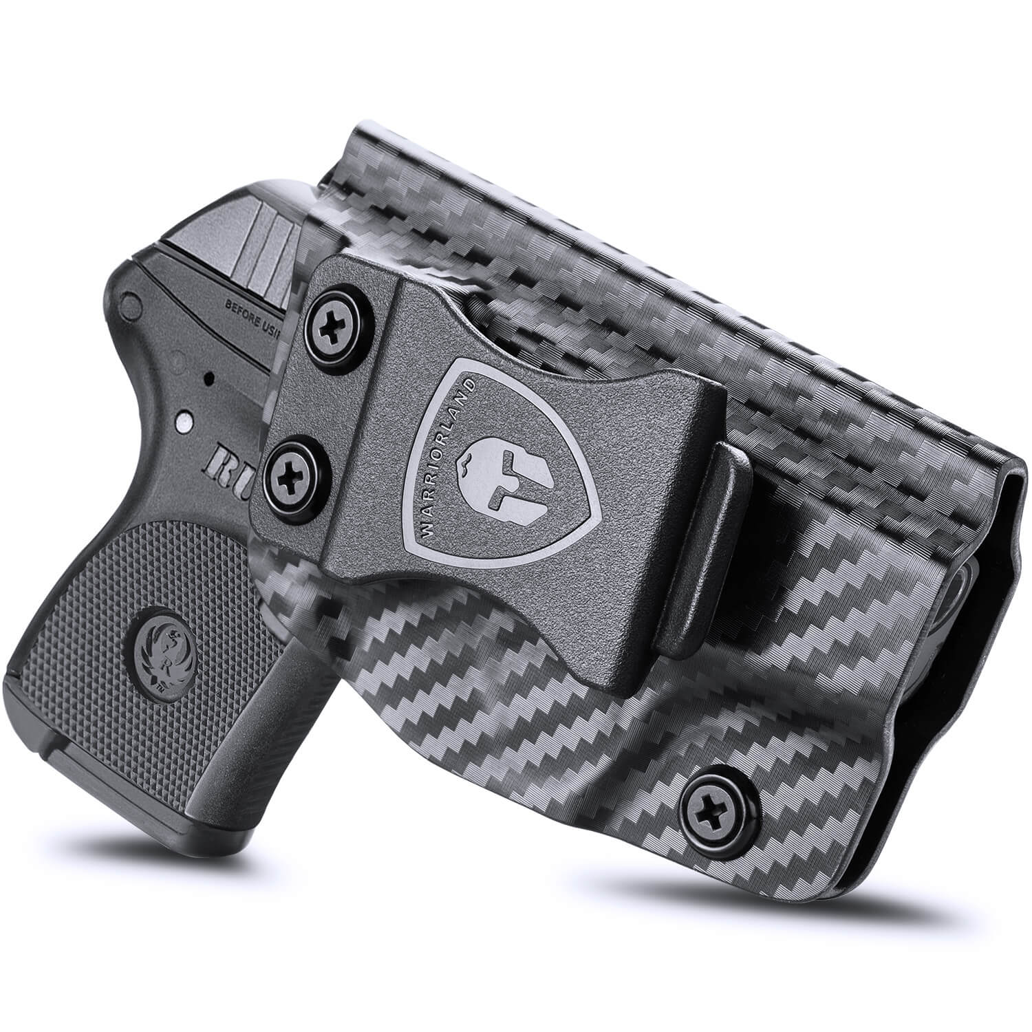 Ruger LCP 380 Holster IWB Carbon Fiber Kydex | WARRIORLAND