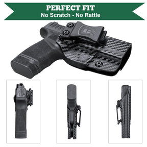 Carbon Fiber Kydex IWB Holster for Springfield Armory Hellcat/ Pro 9mm | WARRIORLAND