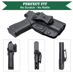 Glock 43 43X IWB Kydex Appendix Holster Right/ Left Handed | WARRIORLAND