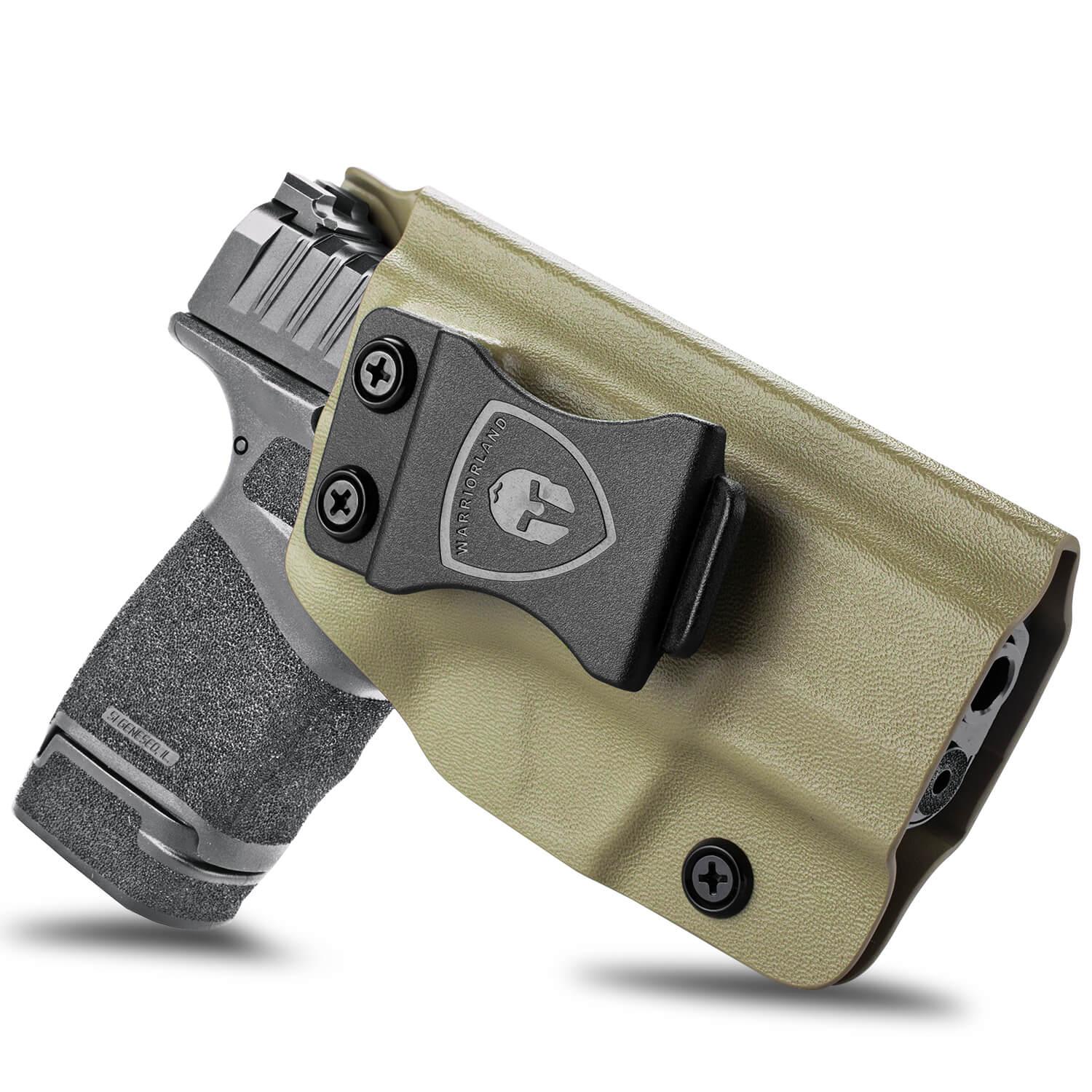 9mm Springfield Armory Hellcat / Pro Tan 9mm Inside Waistband Holster Kydex  Right / Left Handed | WARRIORLAND