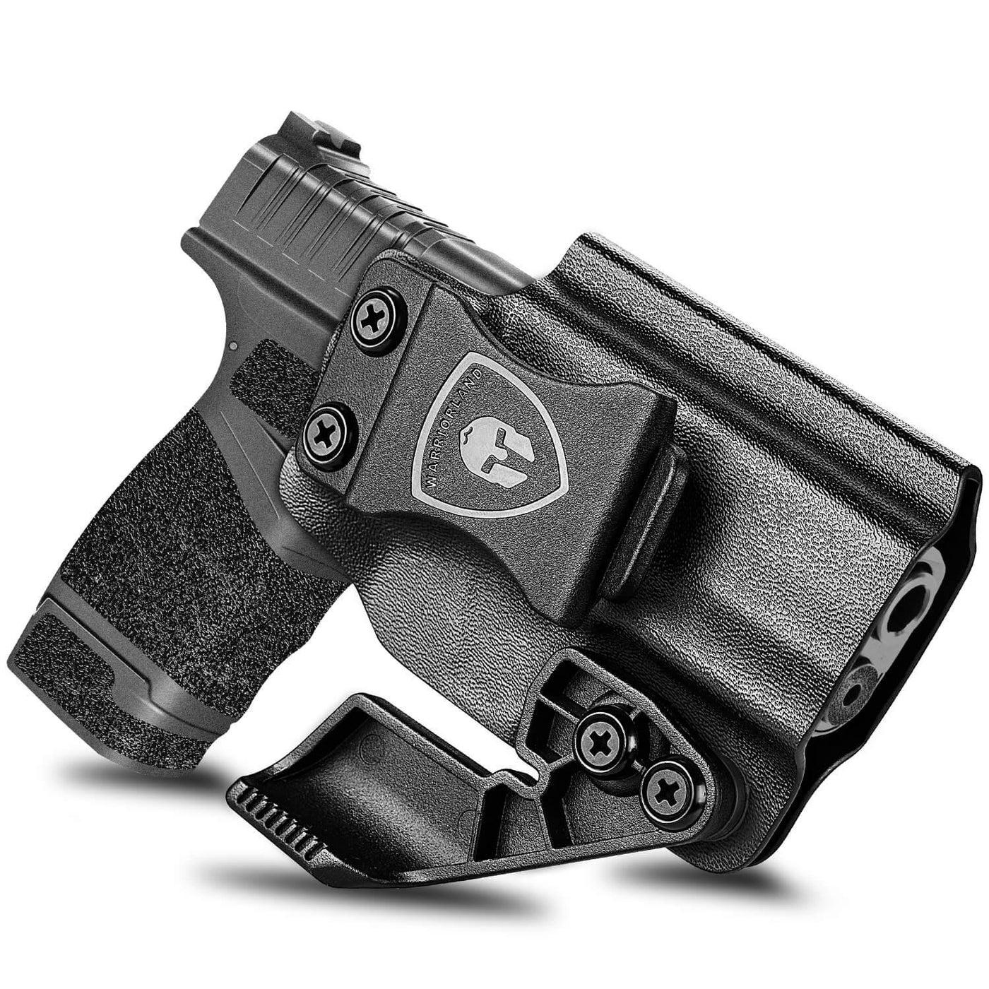 Kydex Holster IWB with Claw for Springfield Armory Hellcat/  Pro with Red Dot Optics Cut Trigger Guard Holsters for fat Guys | WARRIORLAND WARRIORLAND