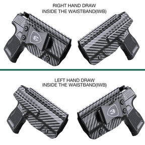 Carbon Fiber Kydex Appendix Holster Sig Sauer P365 SAS X XL 9mm Pistol Inside the Waist Band  | WARRIORLAND