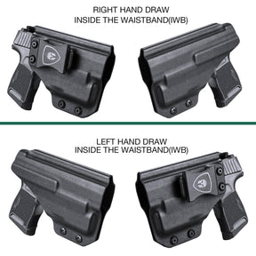 Kydex IWB Light Bearing Holsters for Sig Sauer P365 SAS X XL Pistol with TLR 6 Trigger Guard Holsters Right/ Left Handed | WARRIORLAND