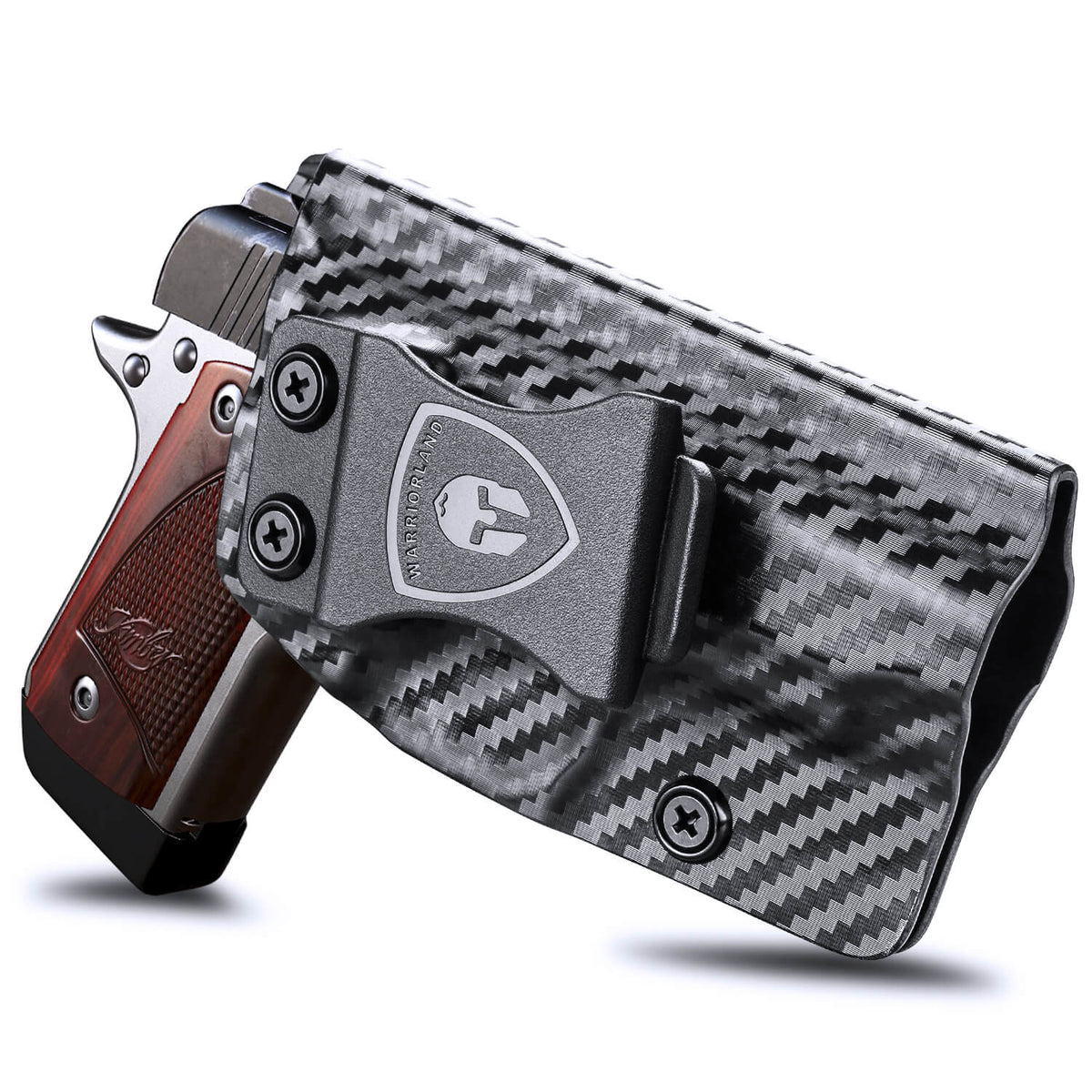 Carbon Fiber Kydex IWB Holster for Kimber Micro 9 9mm Pistol Concealed Carry | WARRIORLAND