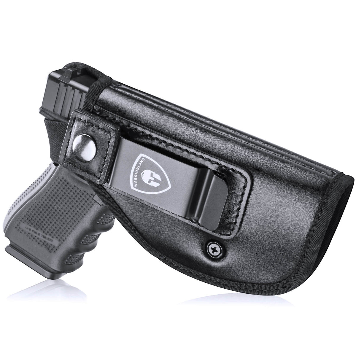 Universal IWB Leather Holster for Full Size & Compact Size Pistols | WARRIORLAND