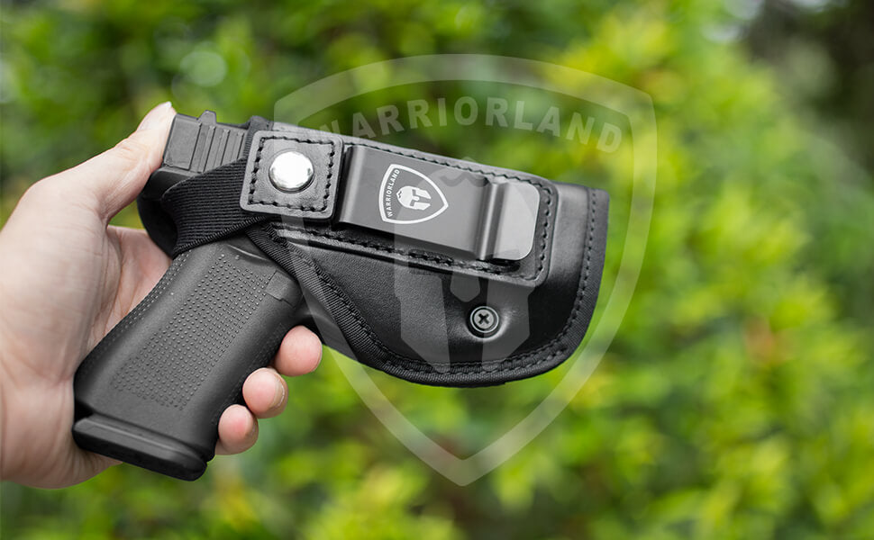 Universal IWB Leather Holster for Full Size & Compact Size Pistols | WARRIORLAND