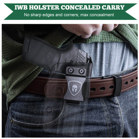 IWB Retention Concealed Carry Holster for Sig Sauer P320 Full Size Compact P320X Carry Pistol Right/ Left Handed | WARRIORLAND