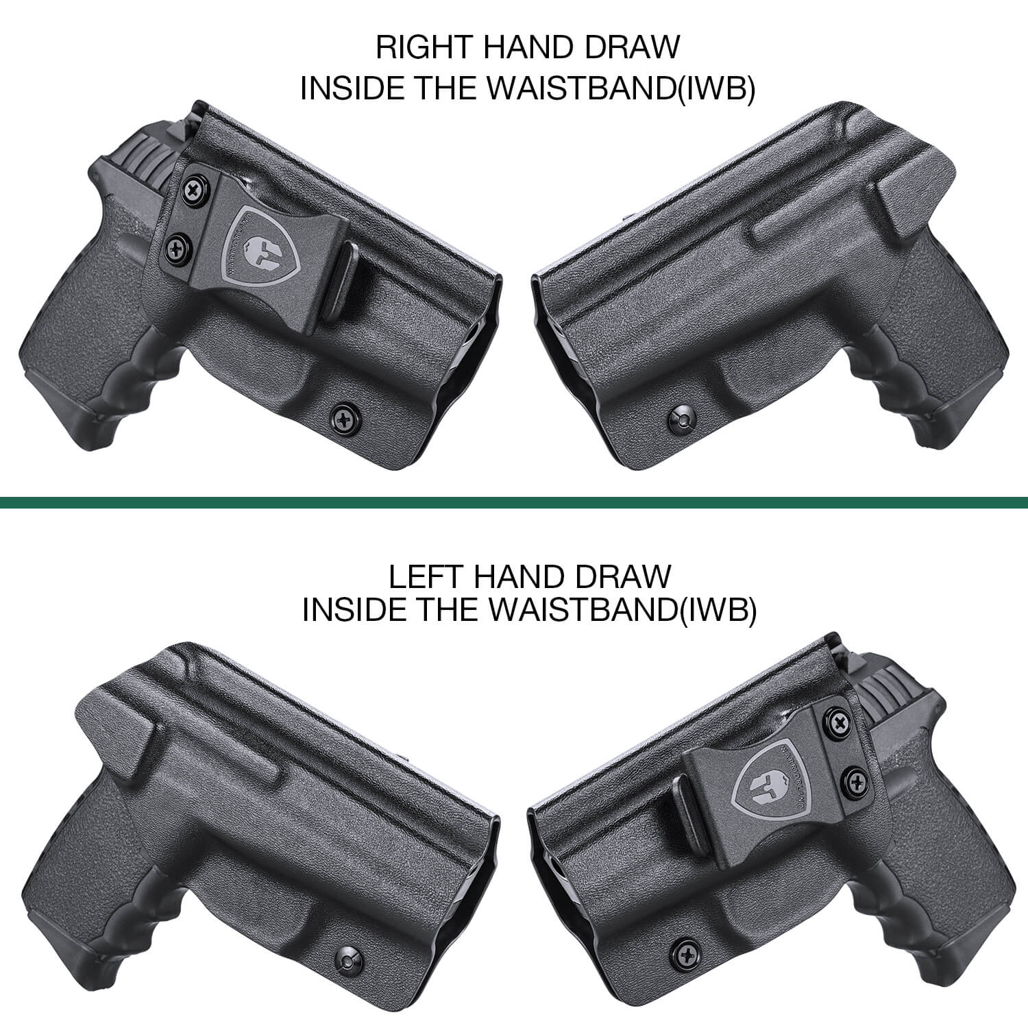 SCCY CPX 1 2 CPX-1 CPX-2 9mm Holster IWB Kydex