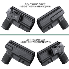 IWB Retention Concealed Carry Holster for Sig Sauer P320 Full Size Compact P320X Carry Pistol Right/ Left Handed | WARRIORLAND