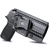 Carbon Fiber Kydex Holster Sig Sauer P320 Full Size Compact P320X Carry Pistol | WARRIORLAND