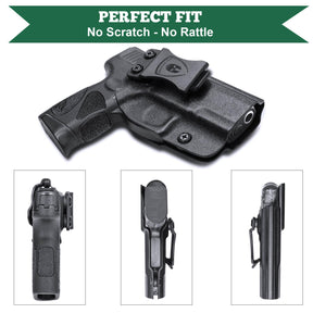 Kydex IWB Holster for Taurus G2C G3C Millennium PT111 G2 PT140 9mm Fully Trigger Guard Right/ Left Handed | WARRIORLAND